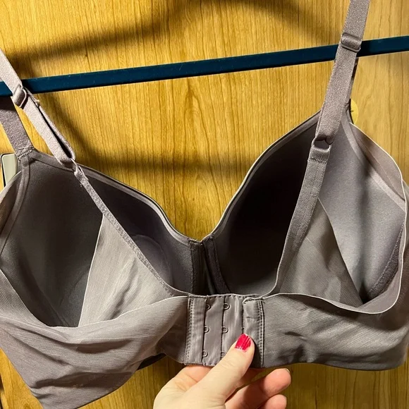 NWT *Flawed* WACOAL Ultimate Side Smoother T-Shirt Purple Bra 🪻 Size 36DDD - Picture 10 of 16